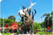 Bunga di Surabaya